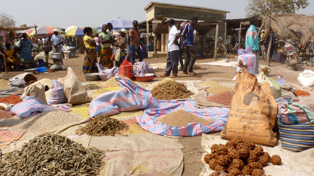 WARANGO-36.JPG - Vente de céréales au marché de NANDOHA