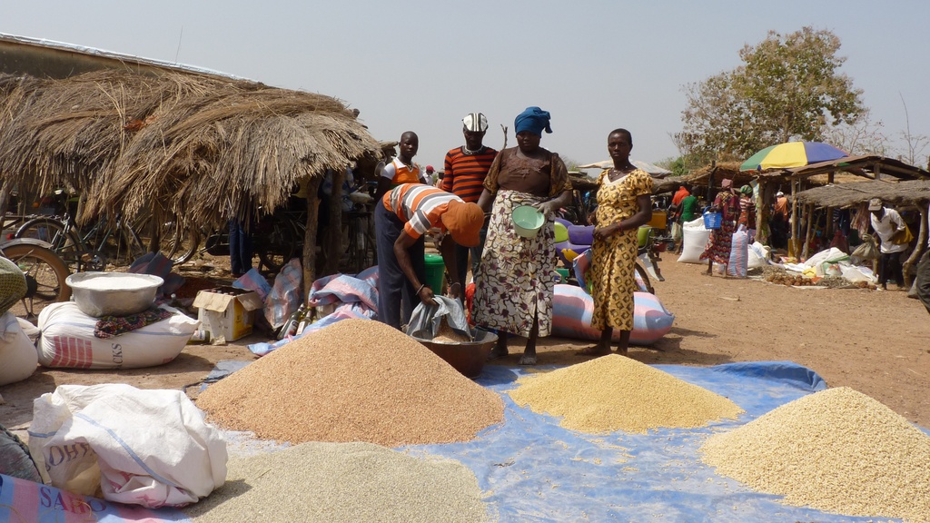 WARANGO-37.JPG - Vente de céréales au marché de NANDOHA